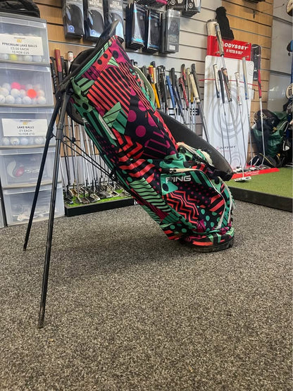 Ping Hoofer Lite Stand Bag - Full Zips / Rainhood Included