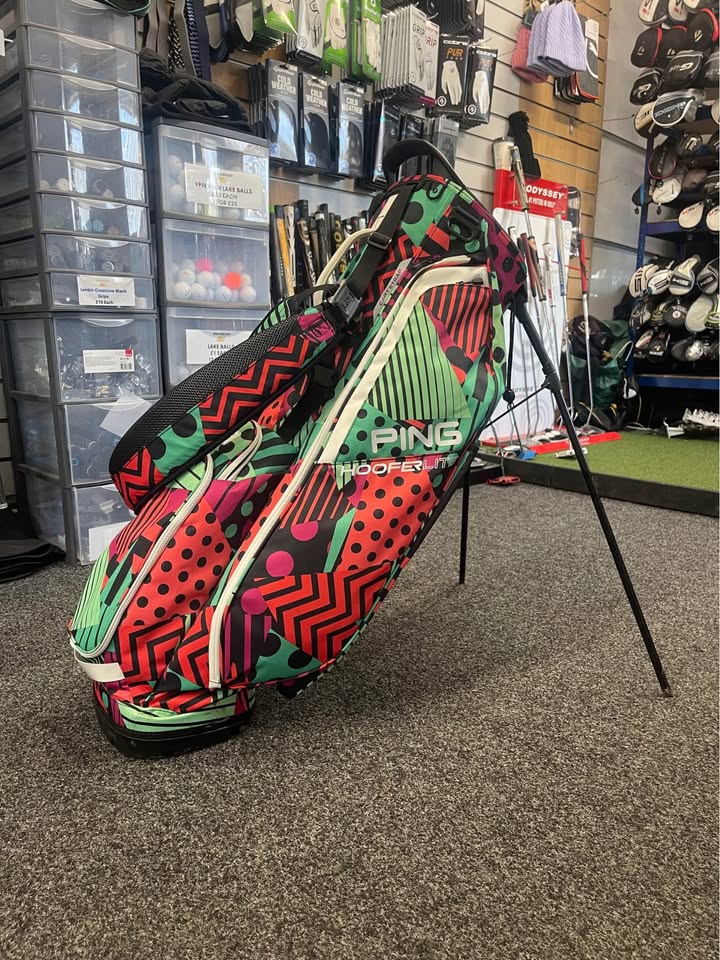 Ping Hoofer Lite Stand Bag - Full Zips / Rainhood Included