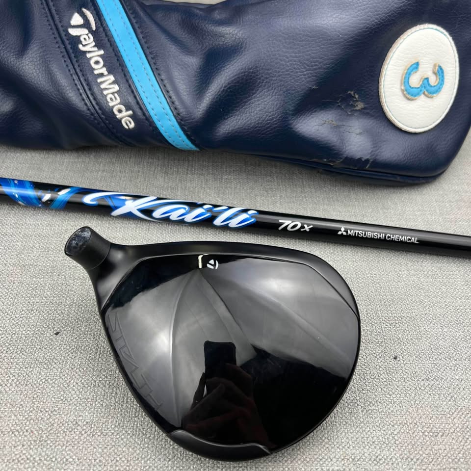 Taylormade Stealth2 Plus Fairway 3 Wood - X Flex Ka’Li Blue / 15 Degree