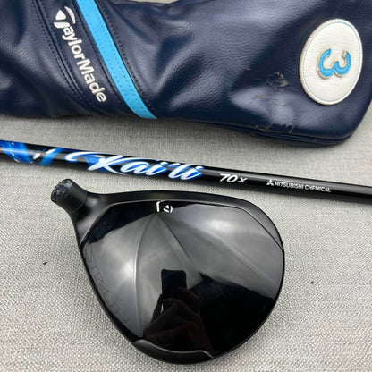Taylormade Stealth2 Plus Fairway 3 Wood - X Flex Ka’Li Blue / 15 Degree