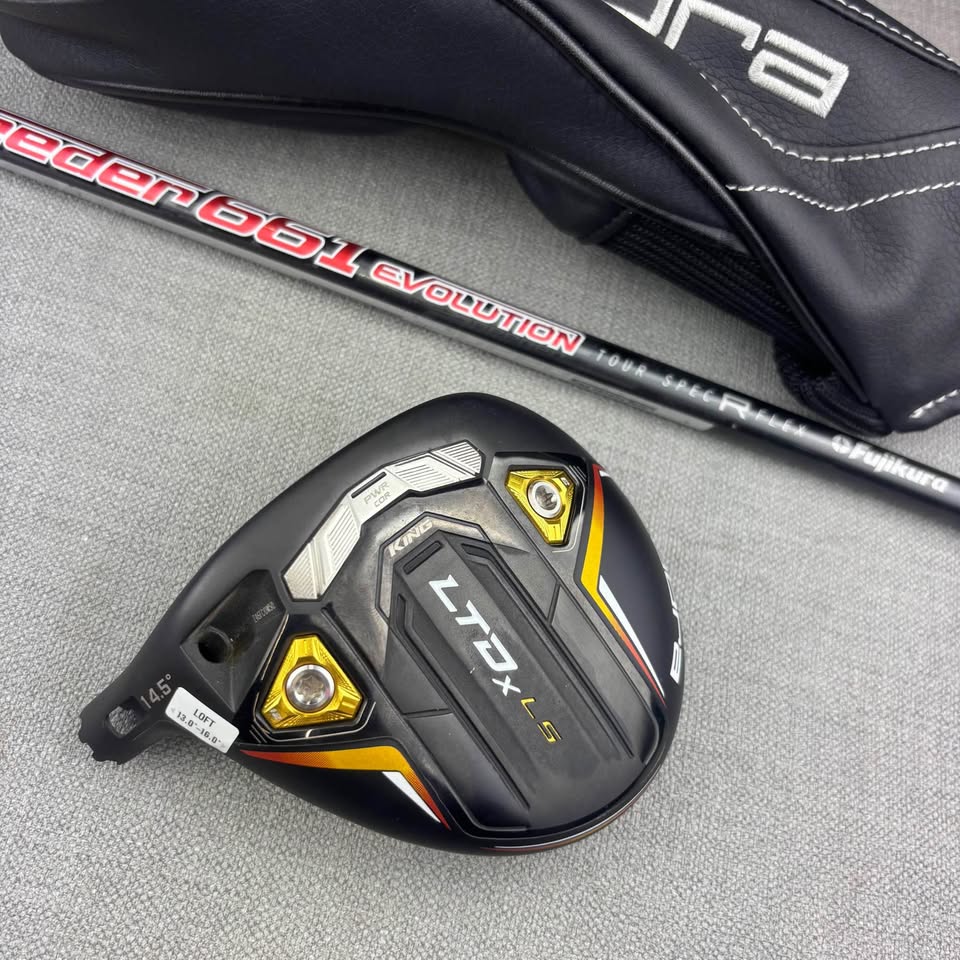 Cobra LTDx LS Fairway 3 Wood - Regular Flex / 14.5 Degree Adjustable / LEFT HAND