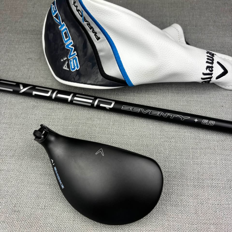 Callaway Paradym Ai Smoke 3 Hybrid - Stiff Flex / 18 Degree Adjustable