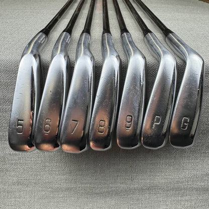 Mizuno JPX921 Forged Irons - Upgraded Graphite Soft Regular Flex / 5-GW