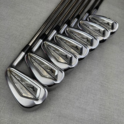 Mizuno JPX921 Forged Irons - Upgraded Graphite Soft Regular Flex / 5-GW
