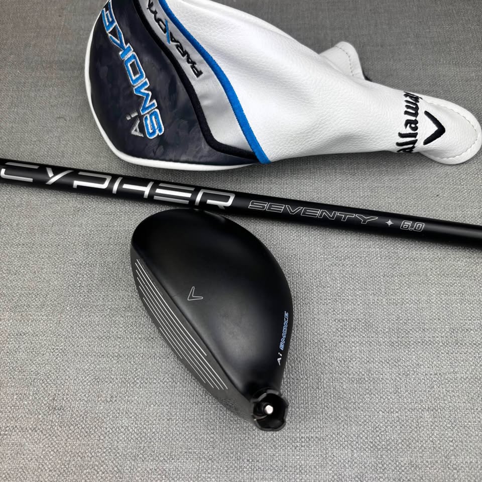 Callaway Paradym Ai Smoke 3 Hybrid - Stiff Flex / 18 Degree Adjustable