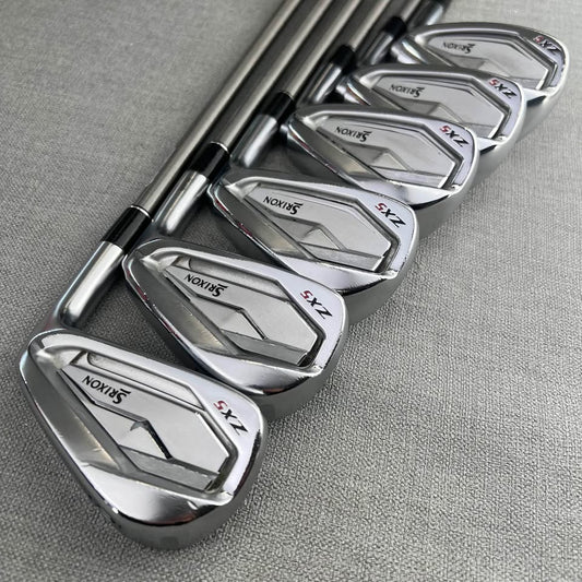 Srixon ZX5 Forged Irons - Upgraded Graphite Steelfibre Regular Flex / 6-AW