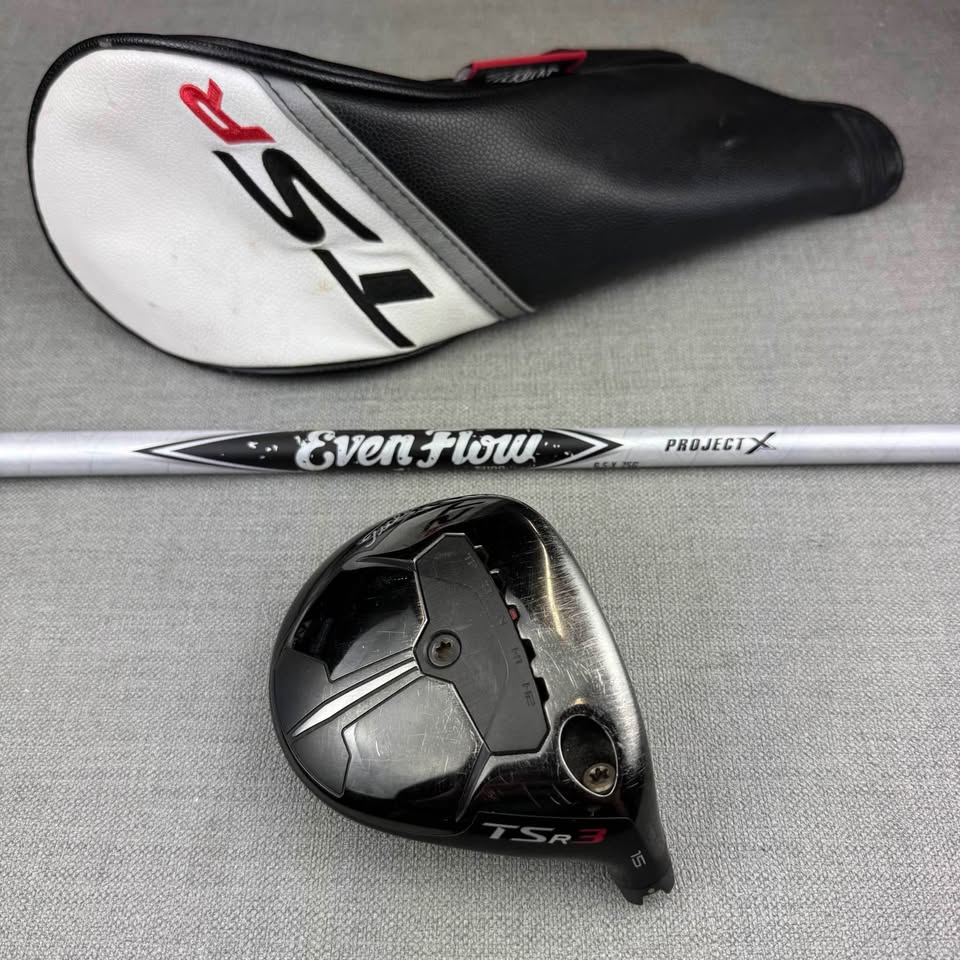 Titleist TSR3 Fairway 3 Wood - X Flex / 15 Degree