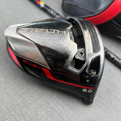 Taylormade Stealth Plus Driver - Stiff Flex / 9 Degree Adjustable