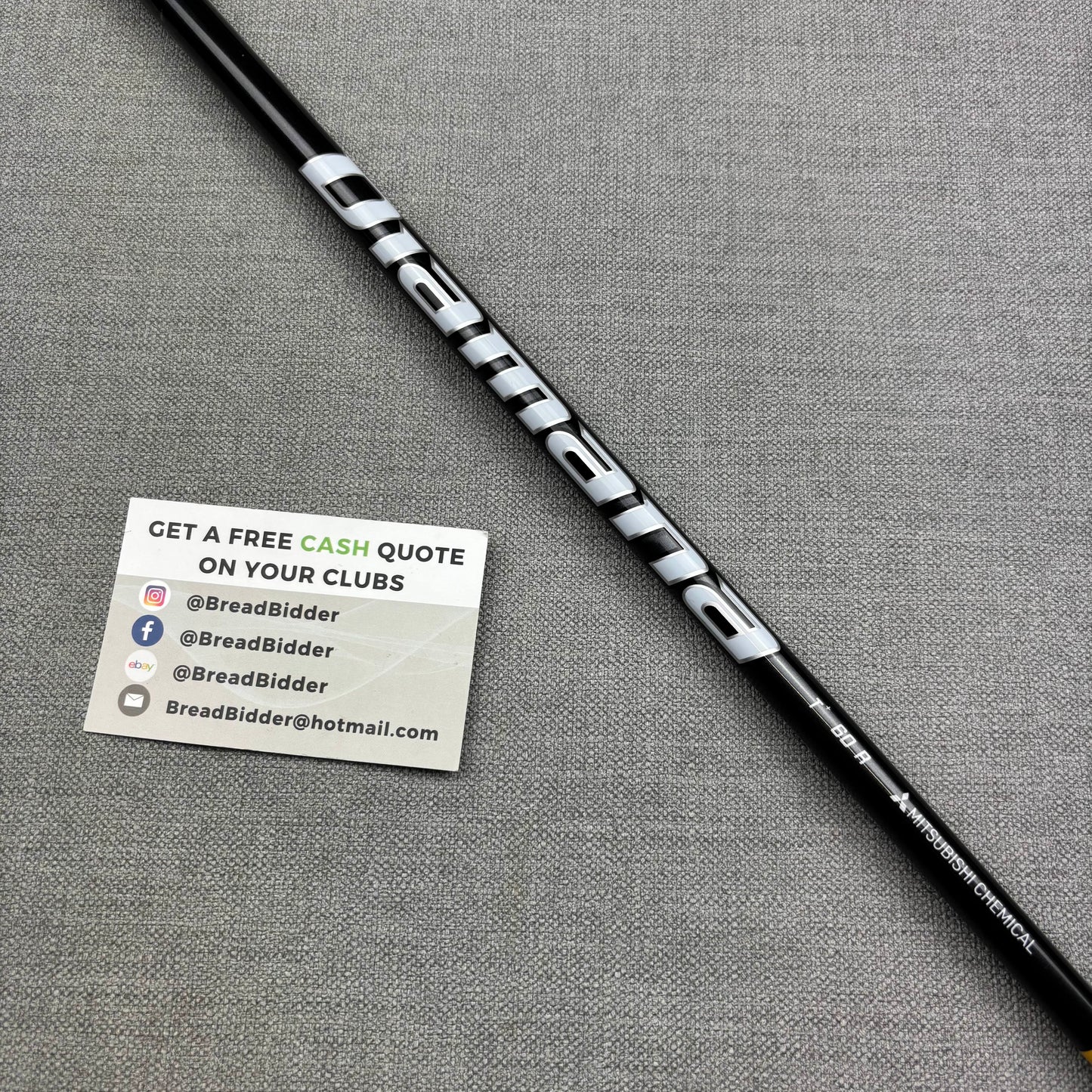 Mitsubishi Diamana Driver Shaft - Regular Flex / Taylormade Adapter