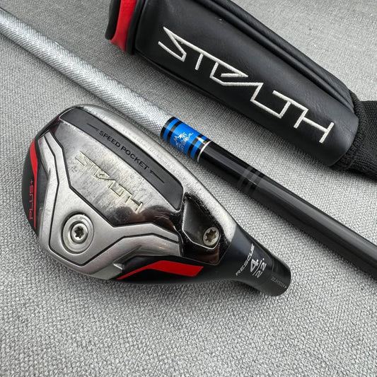 Taylormade Stealth Plus 4 Hybrid - Stiff Flex / 22 Degree