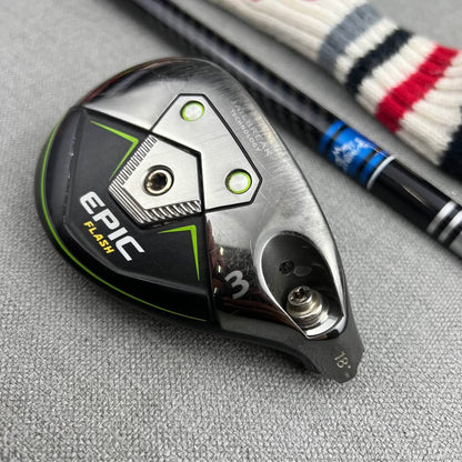 Callaway Epic Flash 3 Hybrid - Stiff Flex / 18 Degree Adjustable