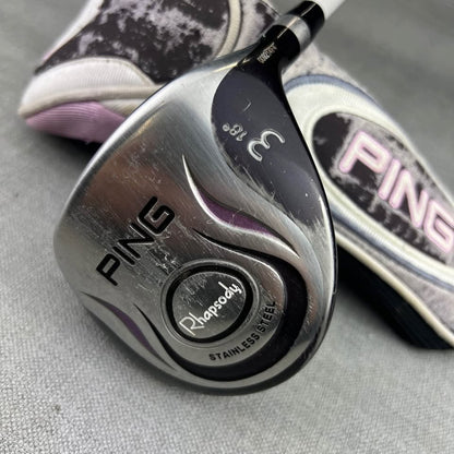 Ping Rhapsody Ladies 3 Wood - 18 Degree / Ladies Flex