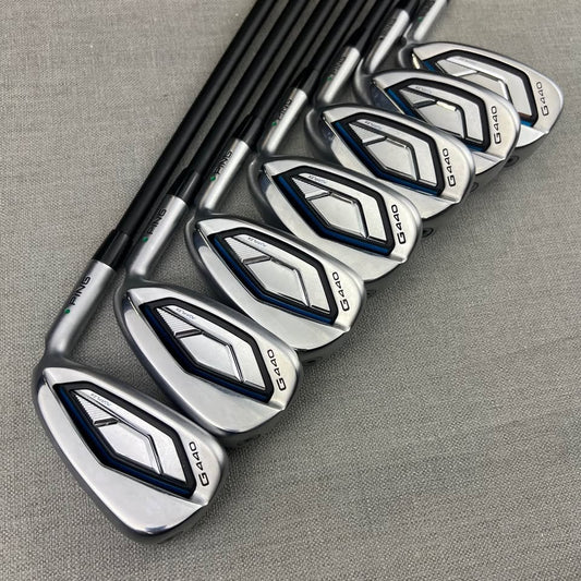 Ping G440 Irons - Graphite Senior Flex / 7-SW (7 Clubs)