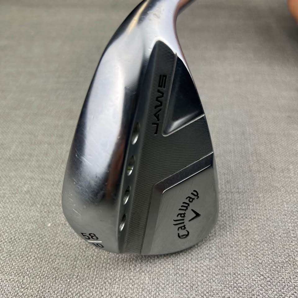 Callaway Jaws Lob Wedge - Tour Issue Wedge Flex / 58 Degree / Jumbo Max Grip