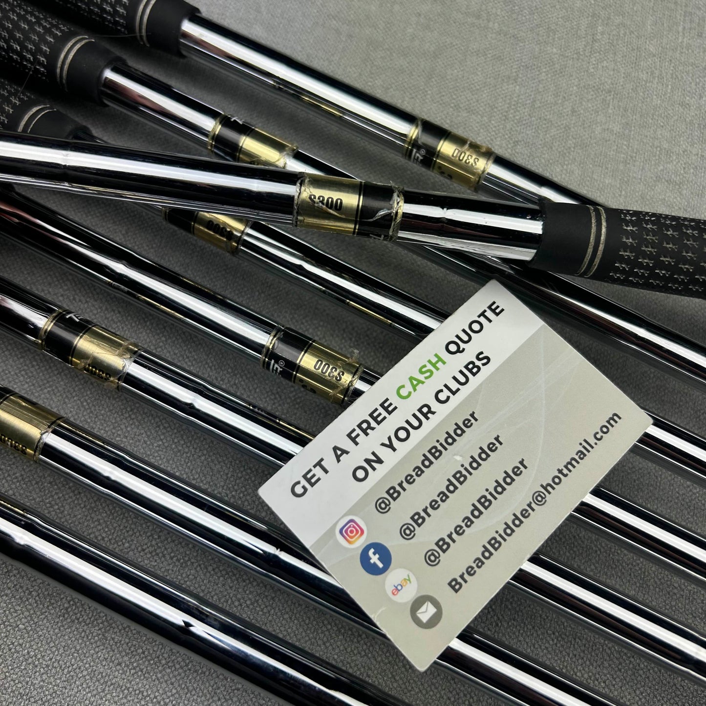 Bridgestone J33b Irons - Stiff Flex / 4-PW