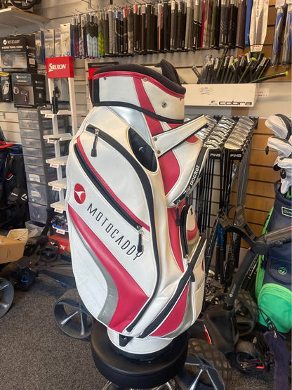 Motocaddy Cart Bag - All Zips Working / GolfEx ✅
