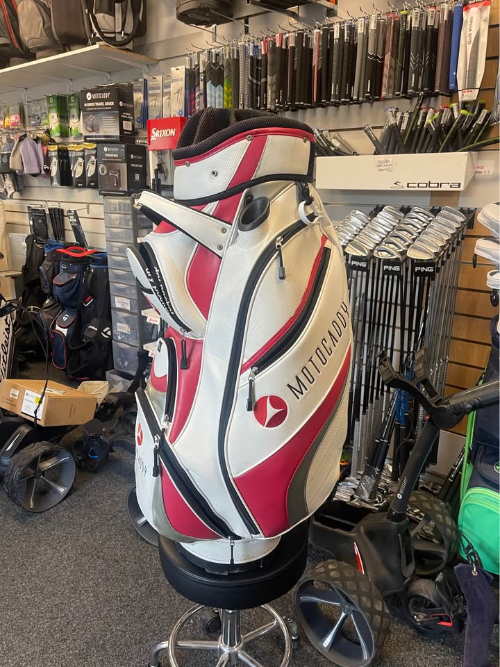 Motocaddy Cart Bag - All Zips Working / GolfEx ✅