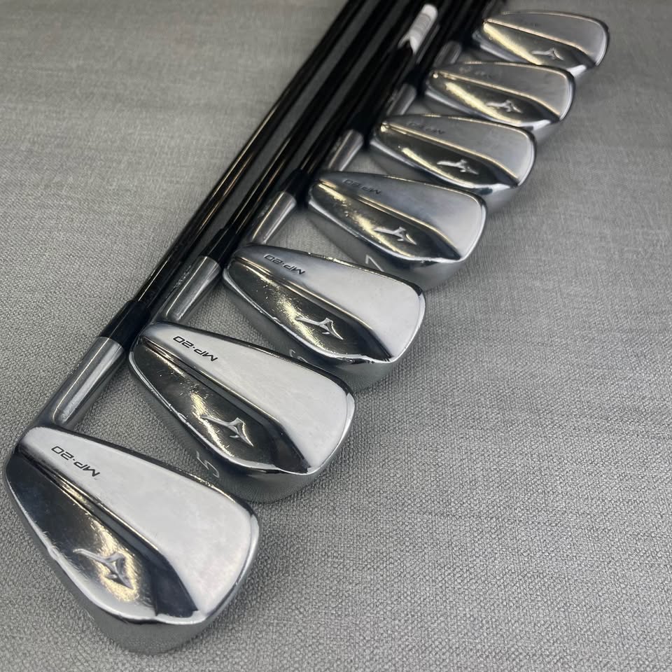 Mizuno MP20 Forged Irons - KBS $ Taper 130 X Flex / 4-PW