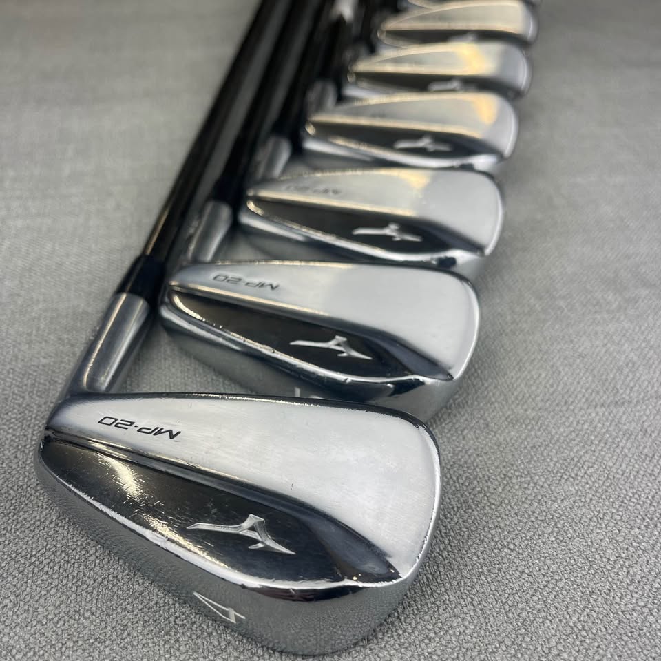 Mizuno MP20 Forged Irons - KBS $ Taper 130 X Flex / 4-PW