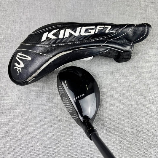 Cobra King F7 3-4 Hybrid - Stiff Flex / 20.5 Degree Adjustable