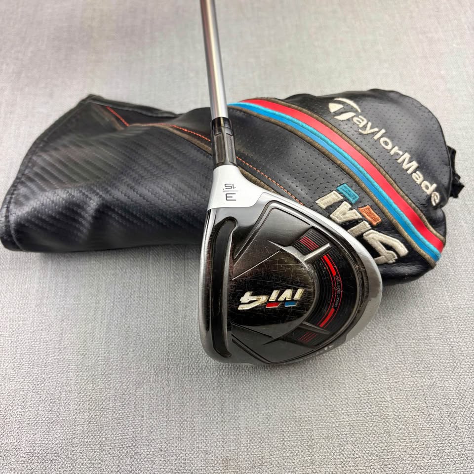 Taylormade M4 Fairway 3 Wood - Stiff Flex Tensei Blue / 15 Degree