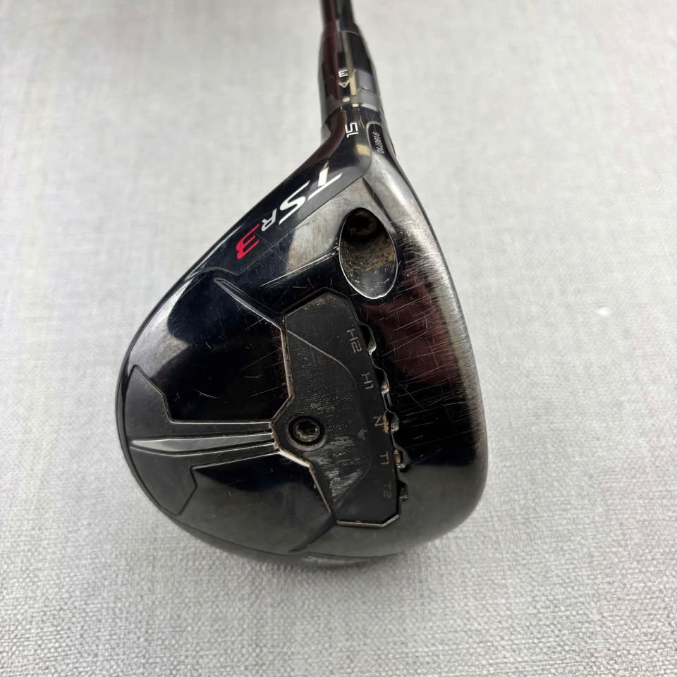 Titleist TSR3 Fairway 3 Wood - Regular Flex / 15 Degree Adjustable / LEFT HANDED