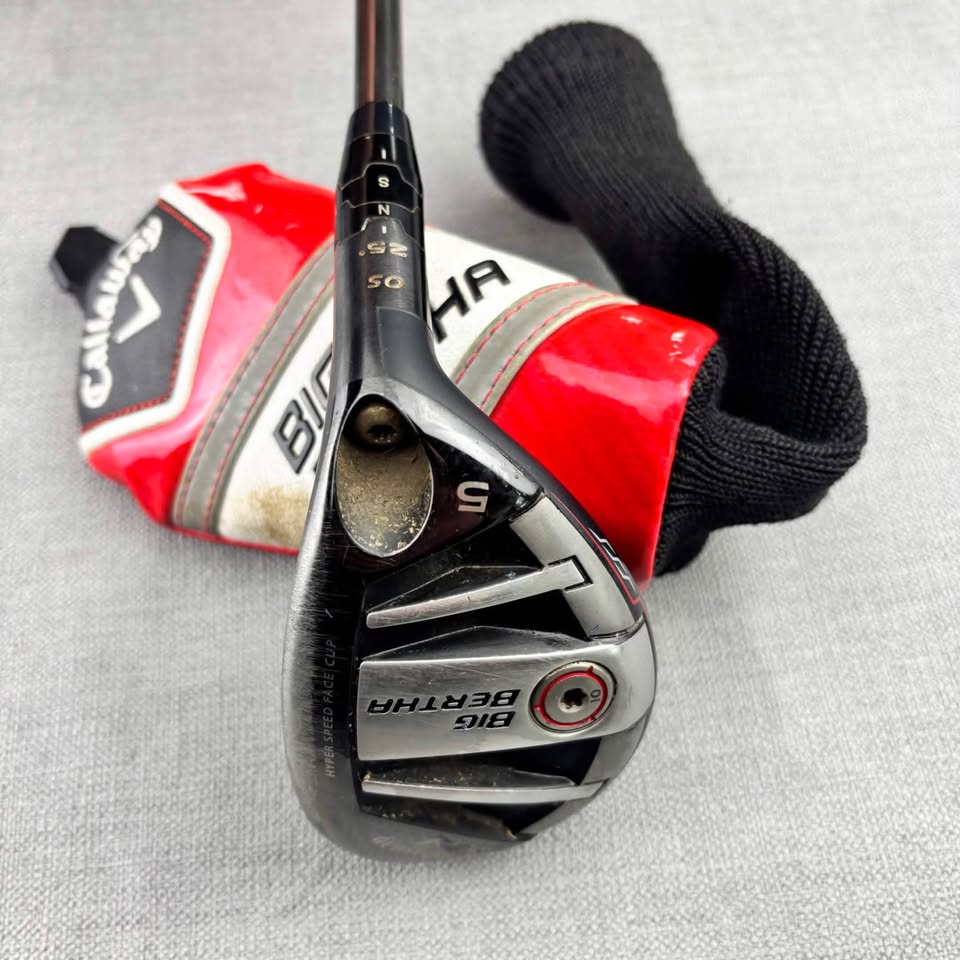 Callaway Big Bertha 5 Hybrid - Regular Flex / 25 Degree Adjustable