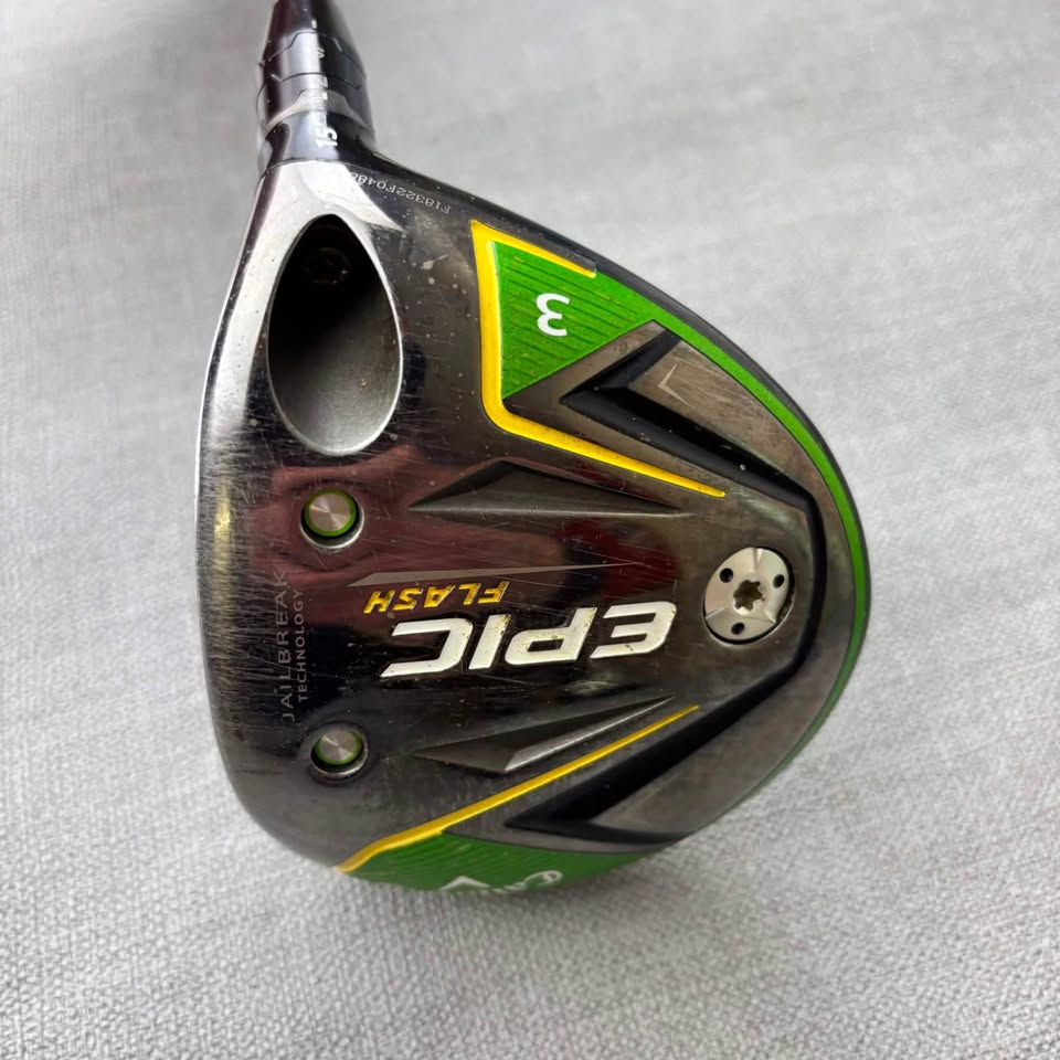 Callaway Epic Flash Fairway 3 Wood - Stiff Flex / 15 Degree Adjustable