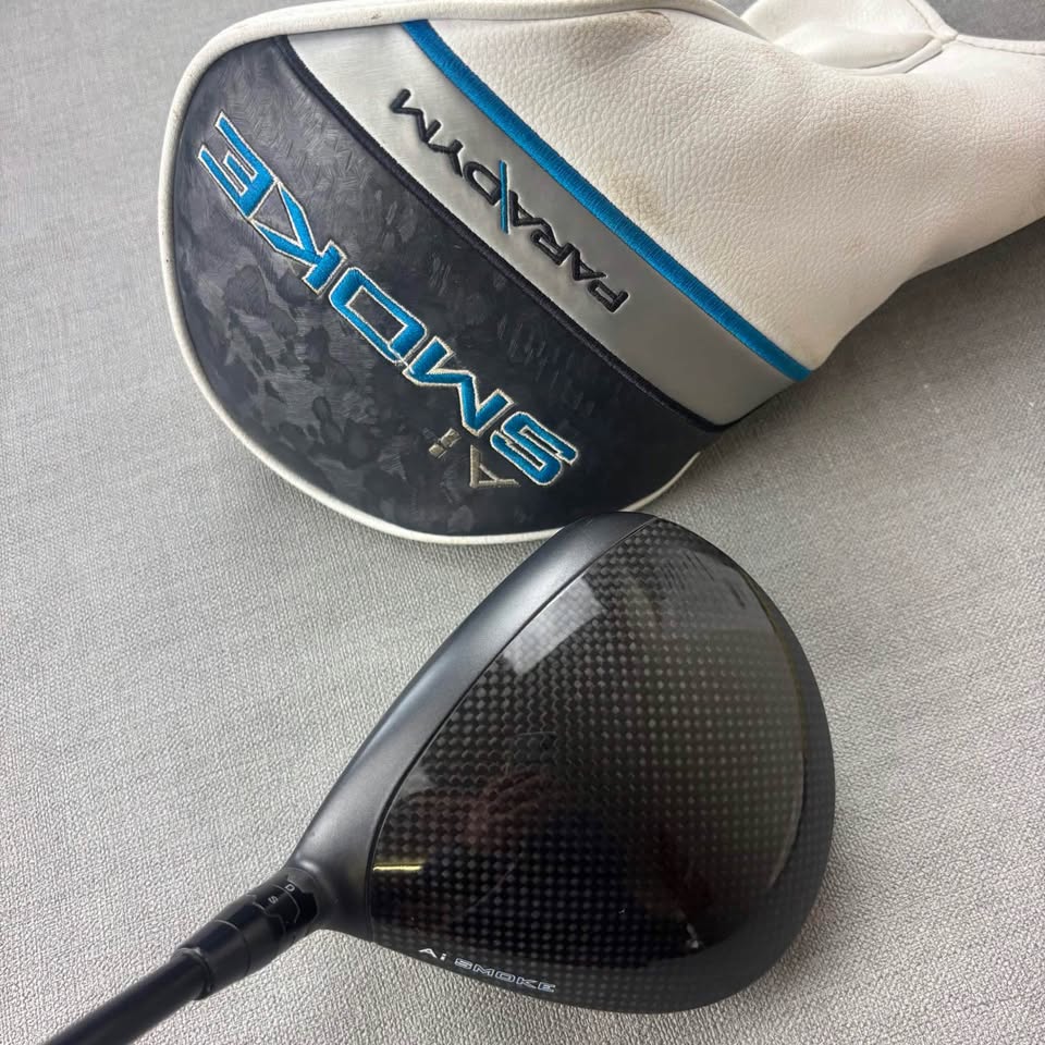 Callaway Ai Smoke Triple Diamond Driver - Stiff Flex / 9 Degree / Lamkin UTX