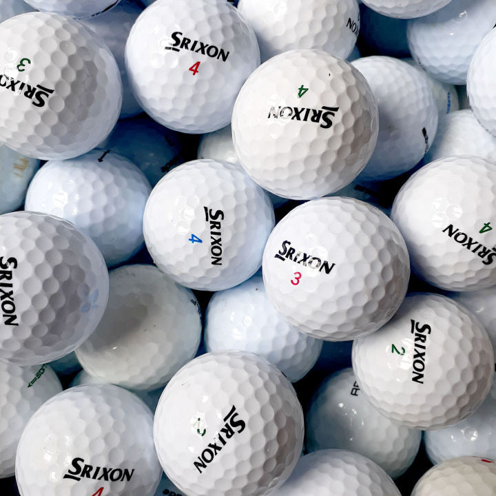 Srixon AD333 & Soft Feel Used Balls - Grade A & Pearl x12
