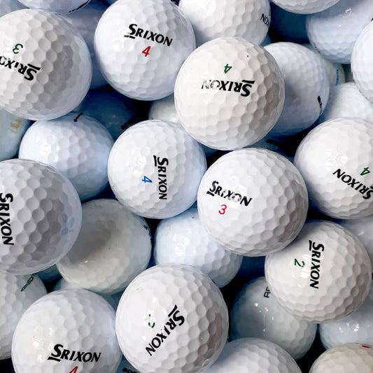 Srixon AD333 & Soft Feel Used Balls - Grade A & Pearl x12