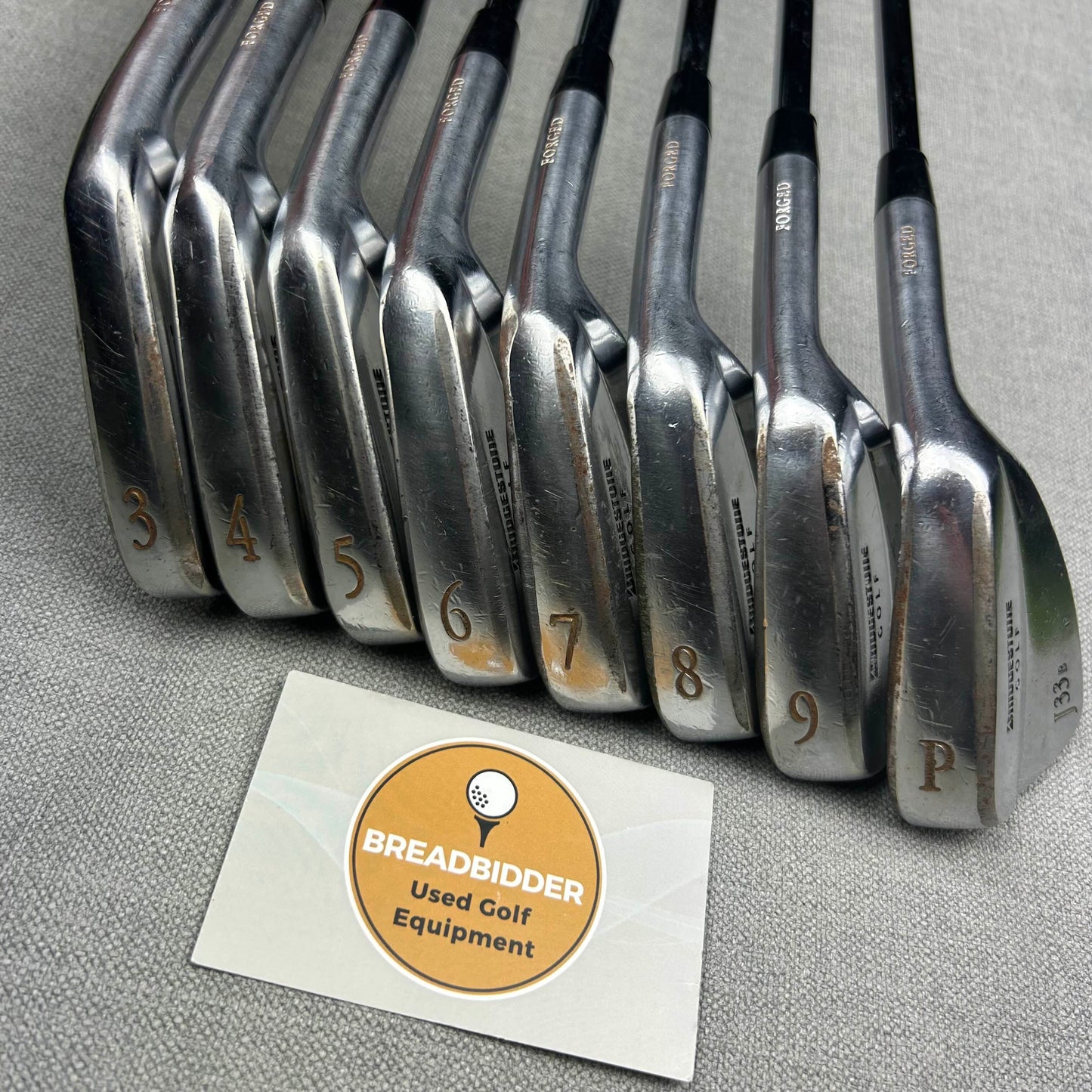 Bridgestone J33b Irons - Stiff Flex / 4-PW