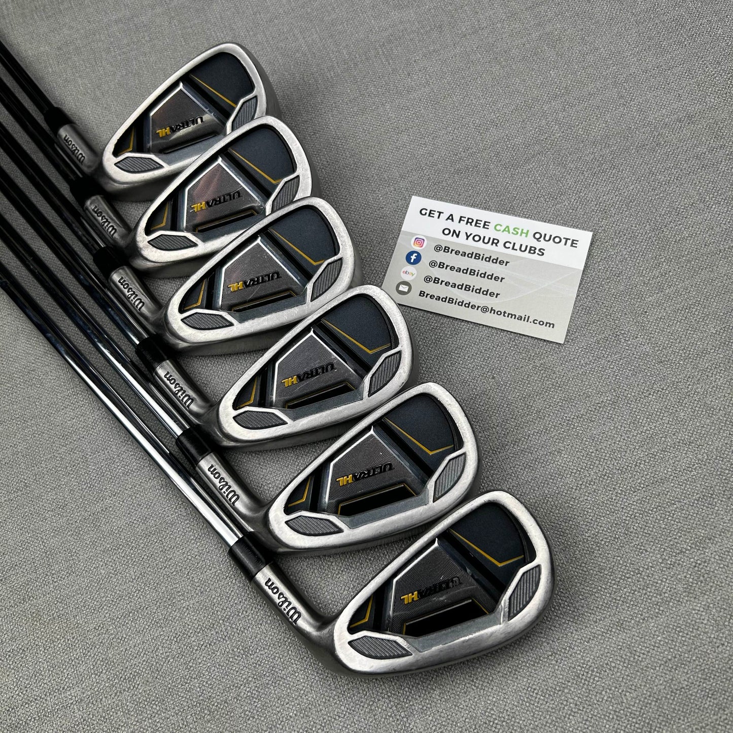 Wilson Ultra HL Irons - Regular Flex / 6-SW