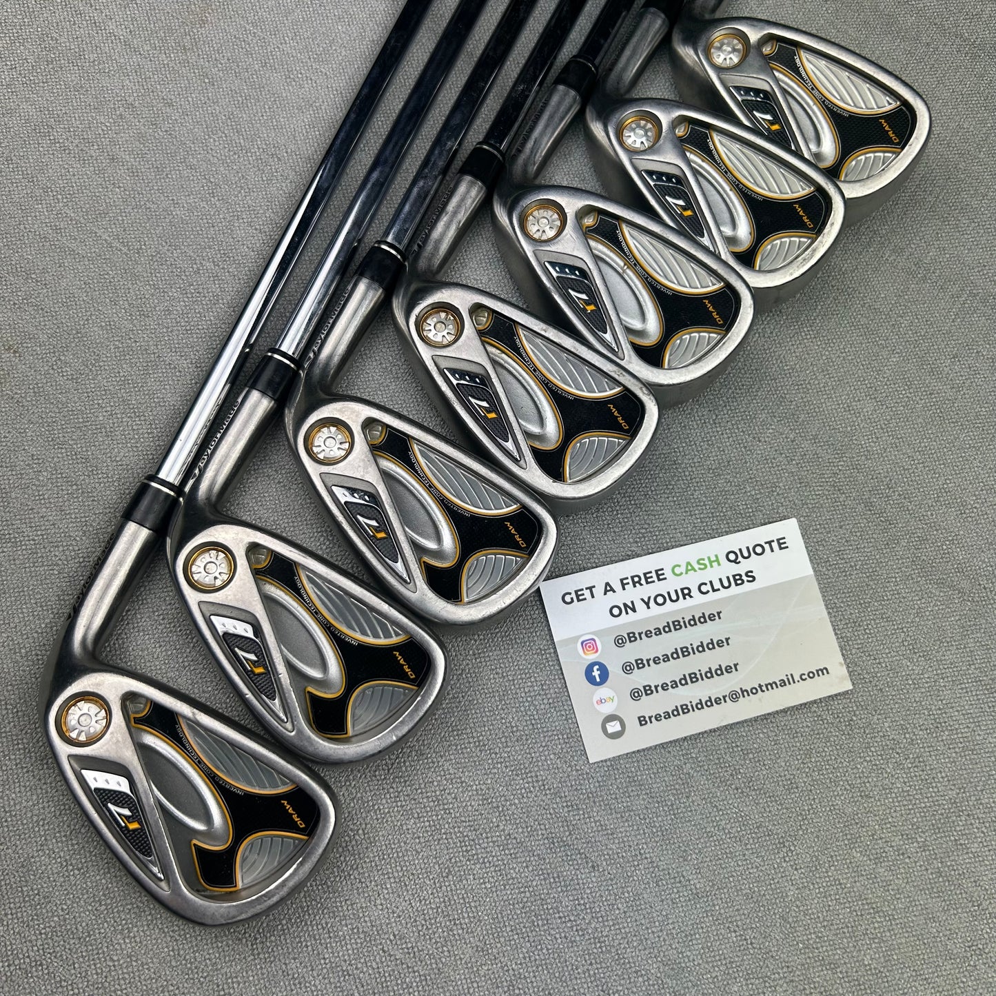 Taylormade R7 Irons / 4-PW - Regular Flex