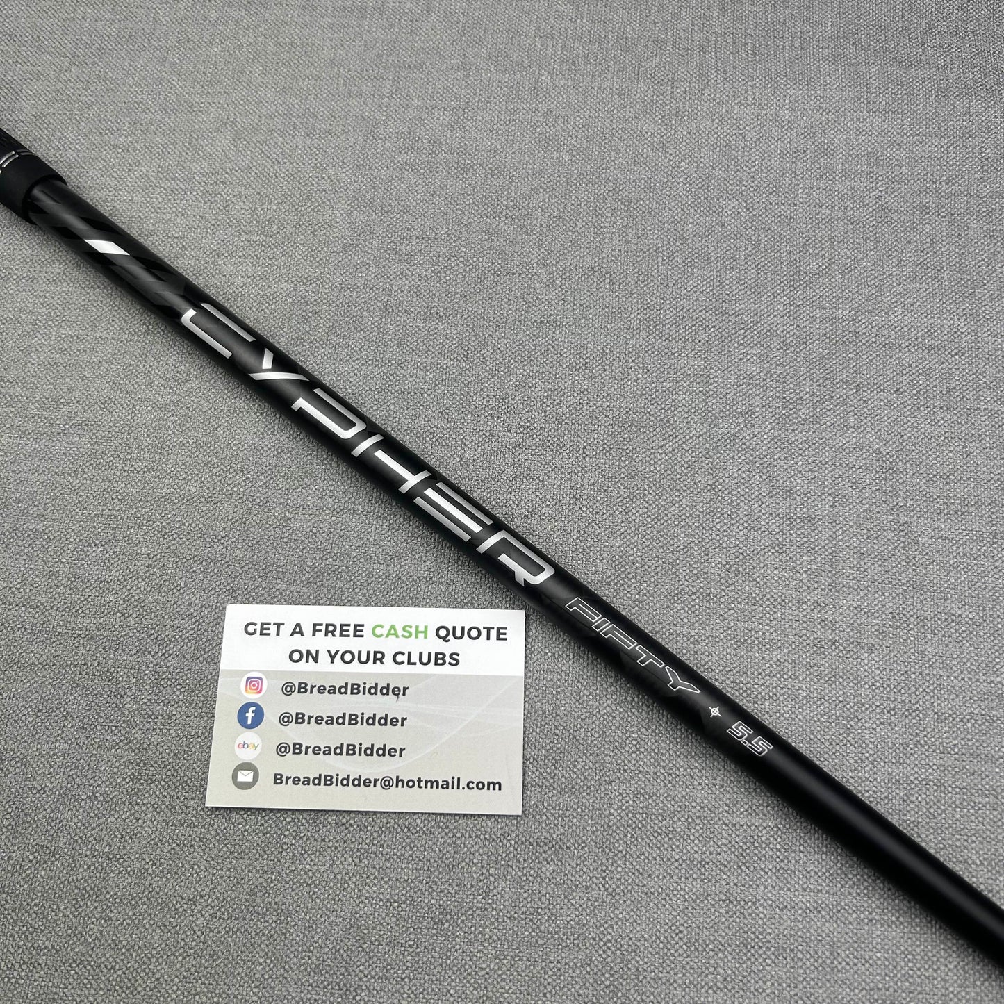 Project X Cypher Fairway Shaft - Regular Flex