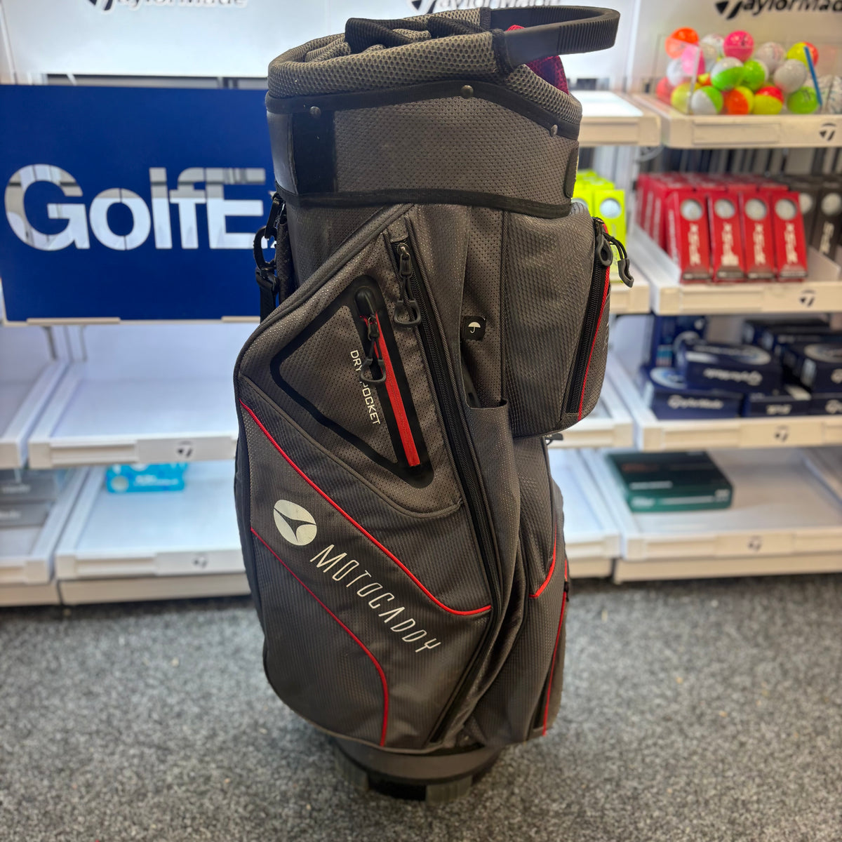 Motocaddy Club Series Cart Bag - Grey/Red