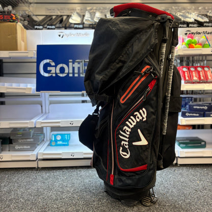 Callaway Chev ORG Carry Bag - Red/Blk
