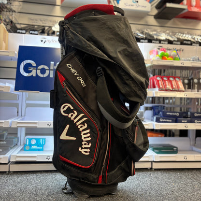Callaway Chev ORG Carry Bag - Red/Blk