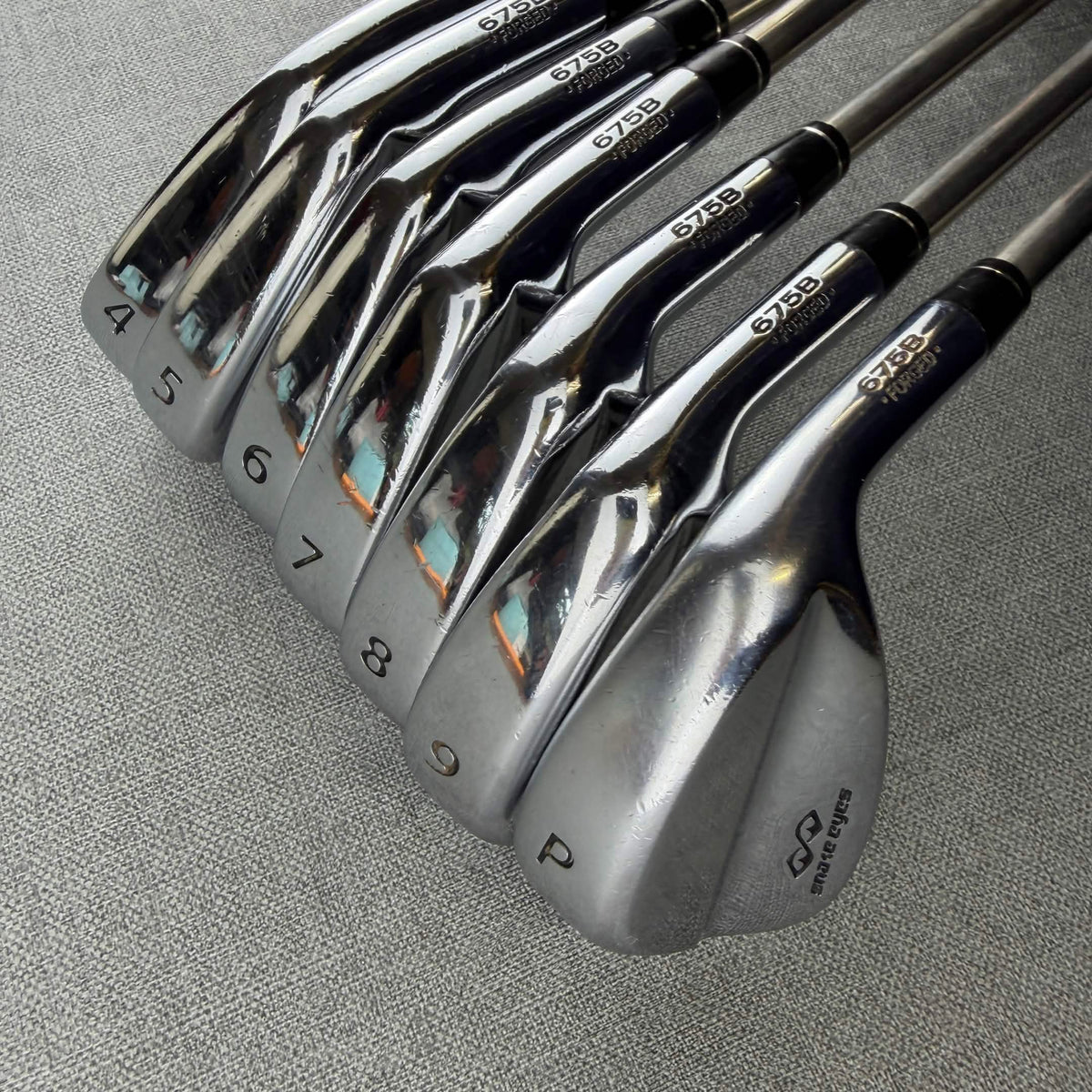 Snake Eyes 675B Irons - Stiff Flex / 4-PW