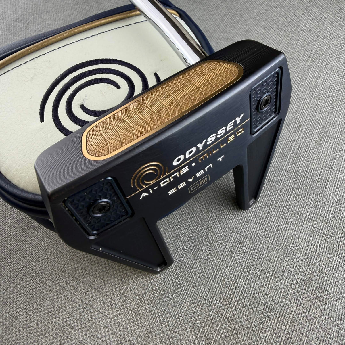 Odyssey Ai ONE Milled Seven T Putter - 34 Inches / SuperStroke Pistol 2.0 Grip