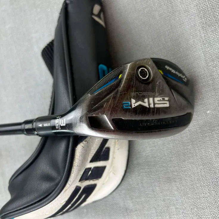 Taylormade Sim2 Rescue Adjustable 3 Hybrid - 19.5 Degree / Stiff Flex