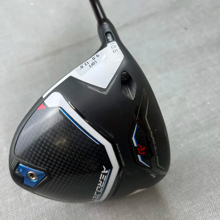 Cobra Aerojet Left Handed Driver - 10.5 Degree / Stiff Flex HZRDUS Blue