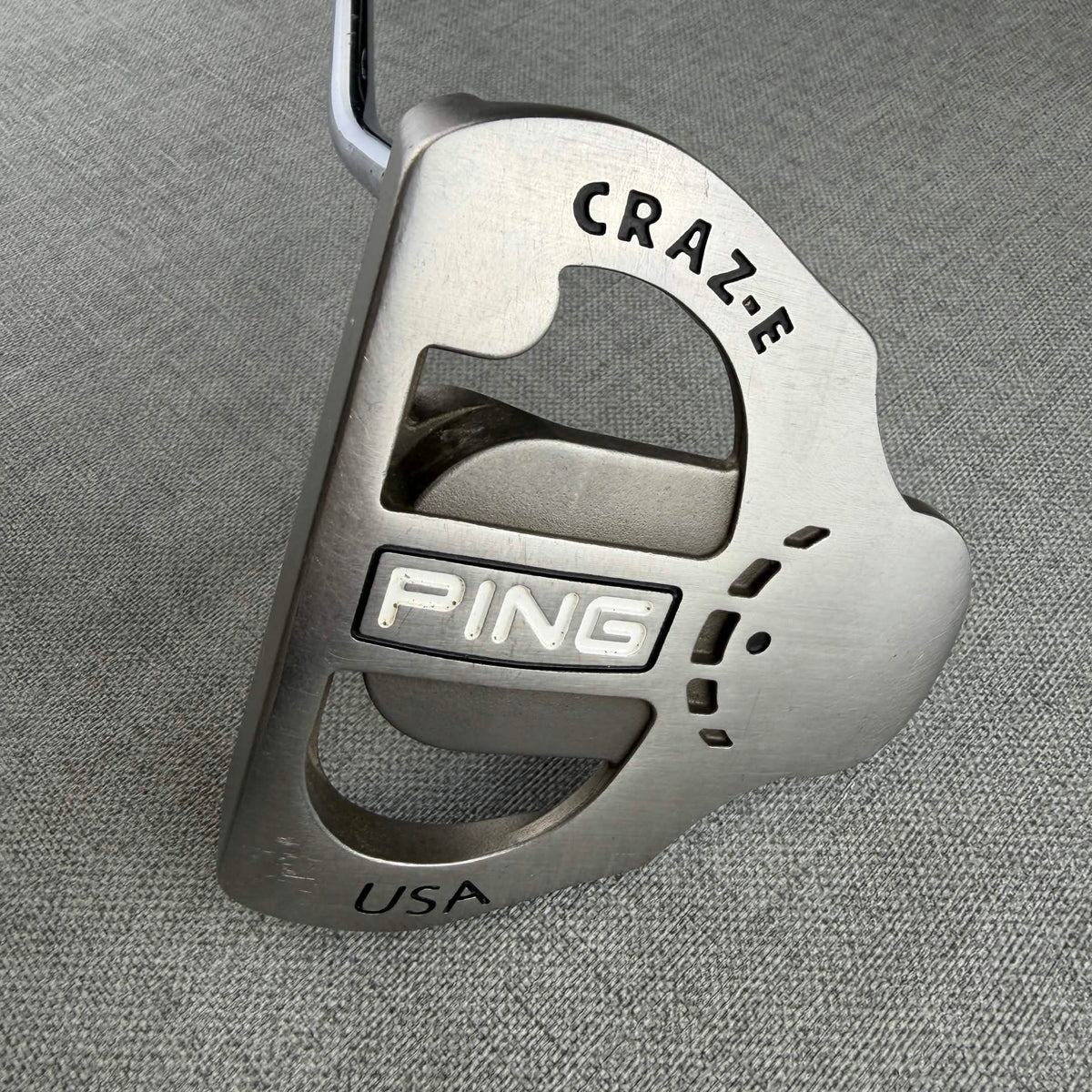 Ping Craz-E USA Putter - 34 Inches / SuperStroke Flatso 3.0 Grip