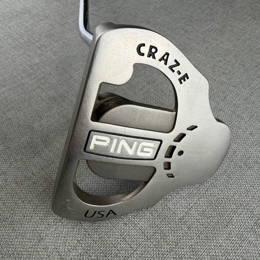 Ping Craz-E USA Putter - 34 Inches / SuperStroke Flatso 3.0 Grip