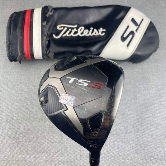 Titleist TS3 Driver - Stiff Flex 60g / 10.5 Degree