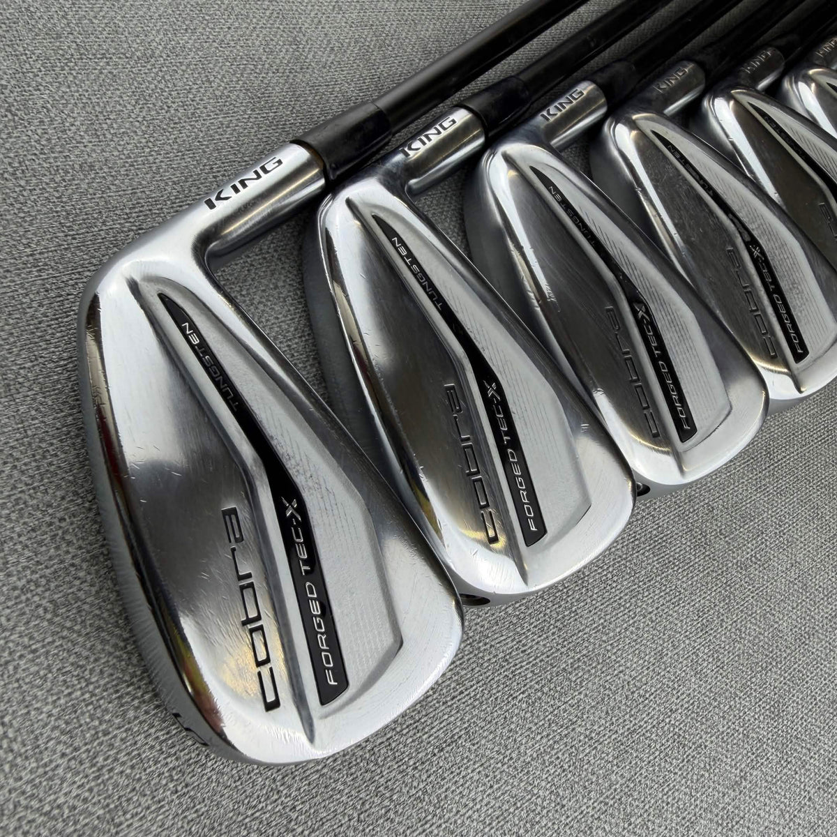 Cobra Forged TEC X Irons - Graphite Regular Flex / 5-GW