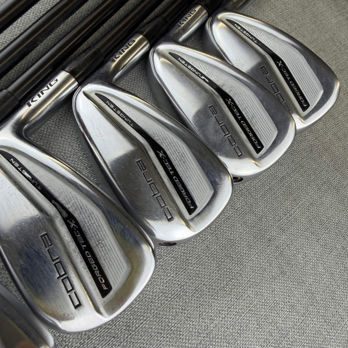 Cobra Forged TEC X Irons - Graphite Regular Flex / 5-GW