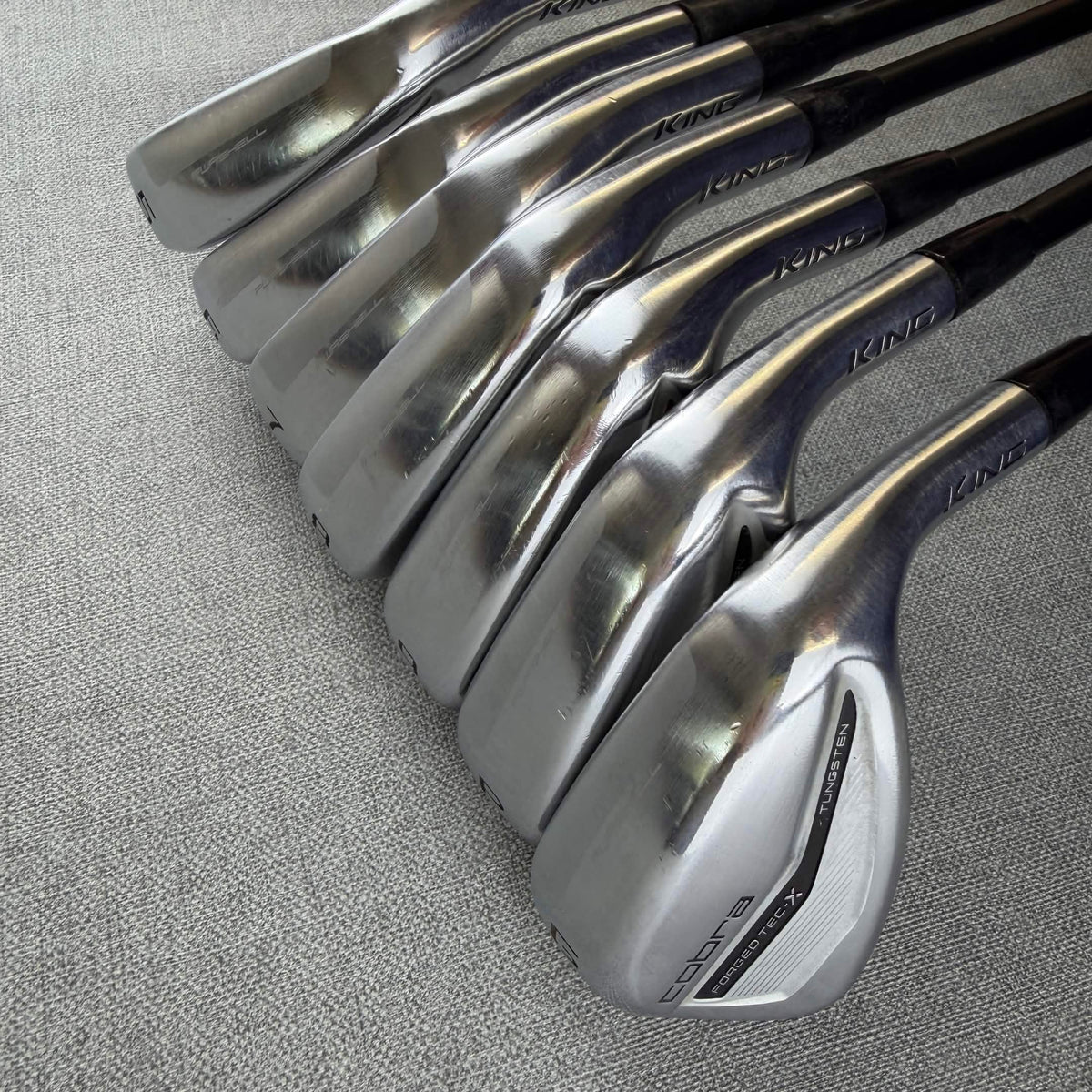 Cobra Forged TEC X Irons - Graphite Regular Flex / 5-GW