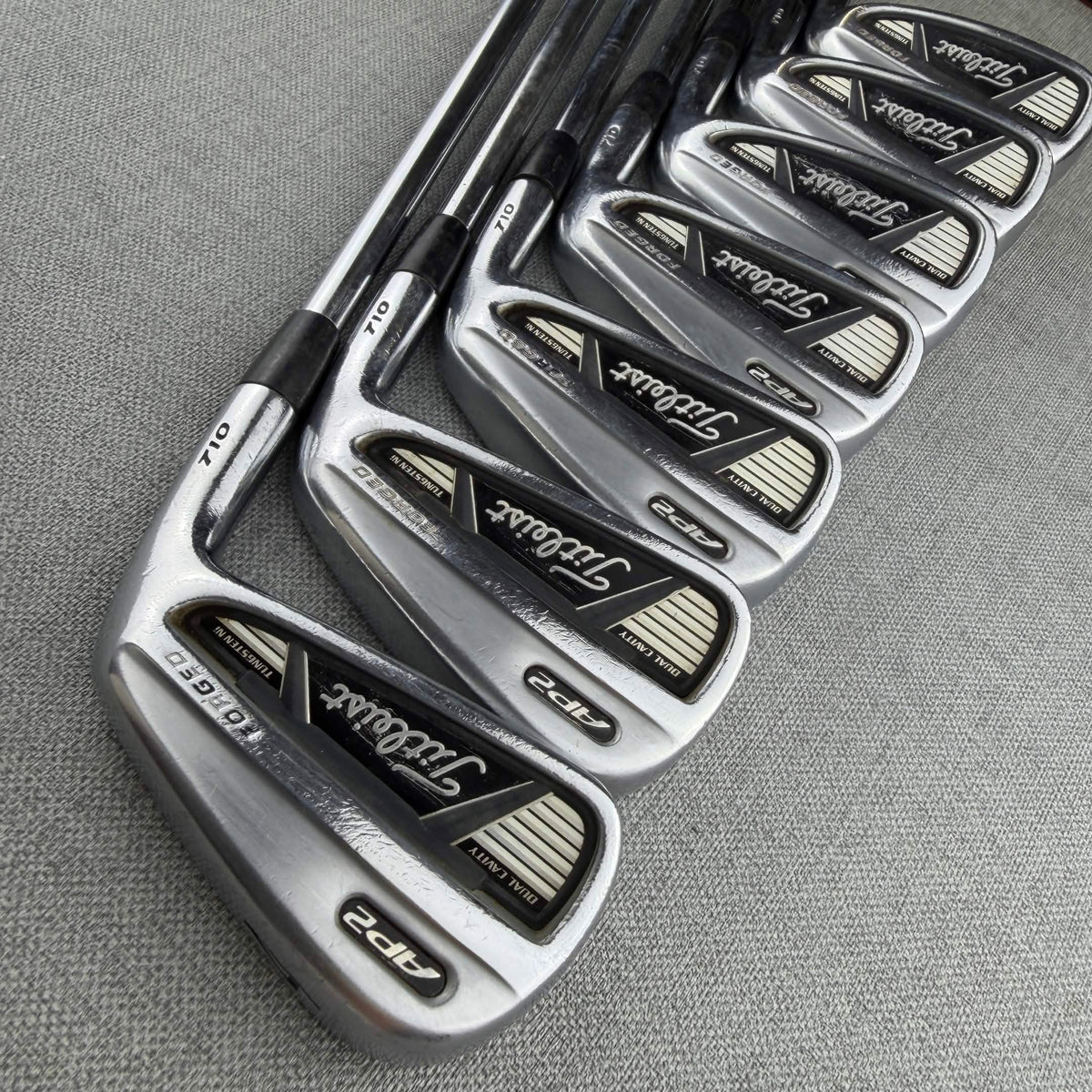 Titleist 710 AP2 Irons - Stiff Flex / 4-PW