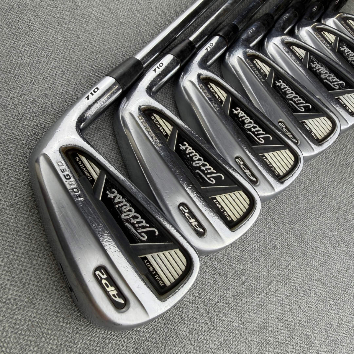Titleist 710 AP2 Irons - Stiff Flex / 4-PW